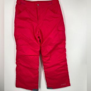 Columbia Snow Sports Pink Pants Size Youth XL Excellent Condition